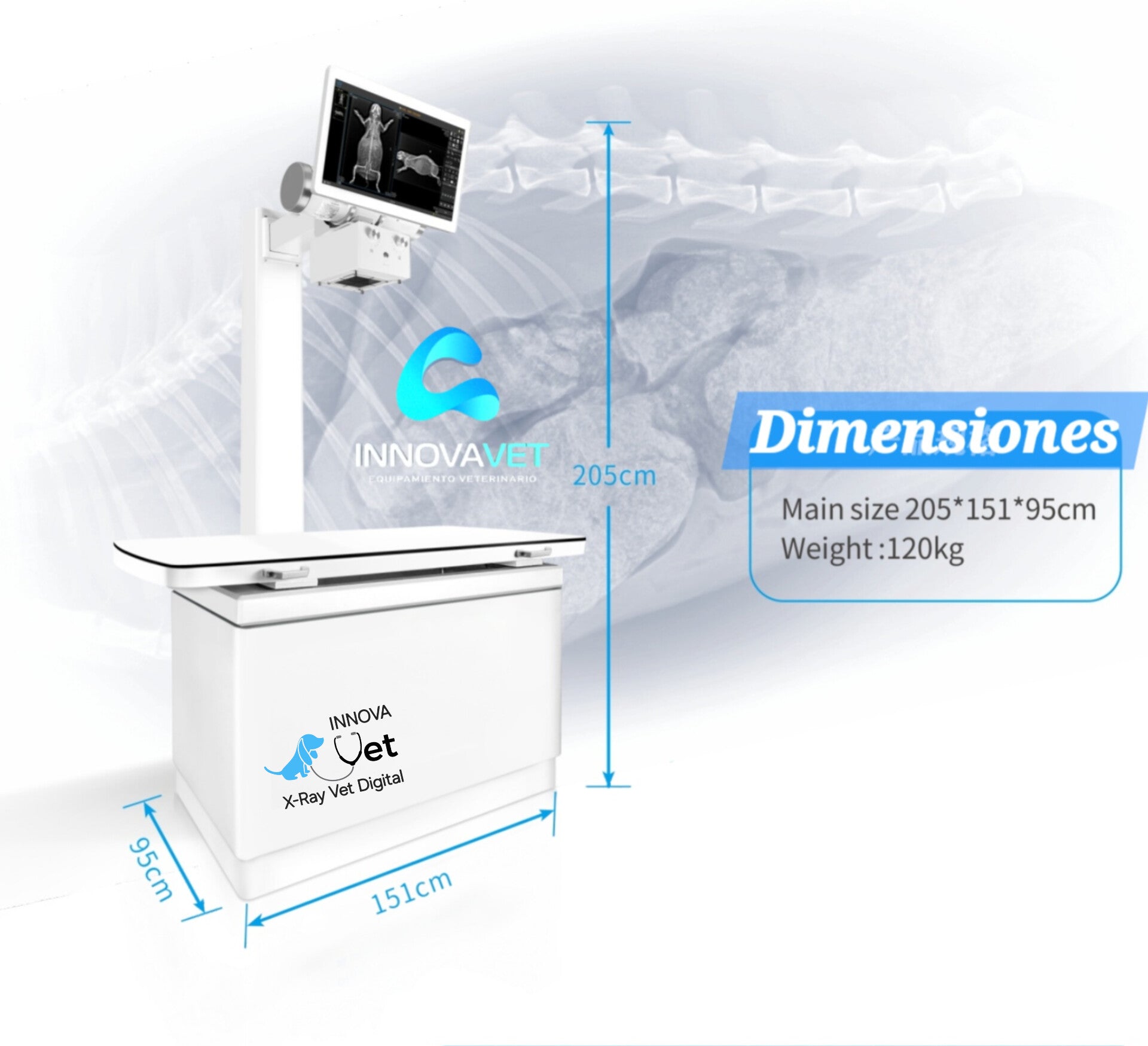 SISTEMA RADIOLOGICO DIGITAL DIRECTO DX-VF1